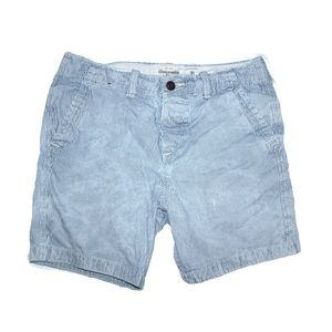Blue Striped Abercrombie & Fitch Shorts